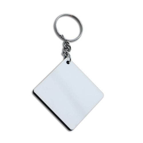 Multi Sublimation Square Wood Keychain