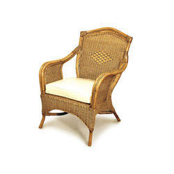 Bamboo Chair with Cushion