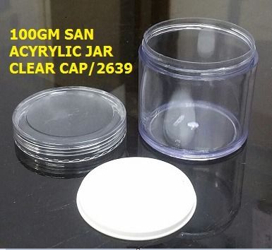 High Strength 100GM Acrylic Container