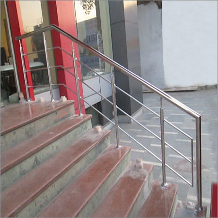 Stainless Steel Staircase Railing - Durable Design, Easy Installation, High Strength, Attractive Pattern