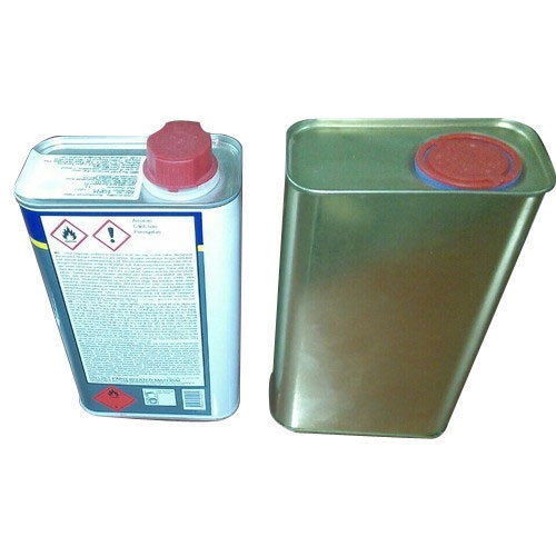 Rectangular 1 Lt Tin Container