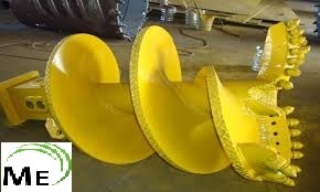 खनन और ड्रिलिंग कार्य के लिए हाइड्रोलिक सॉइल ऑगर