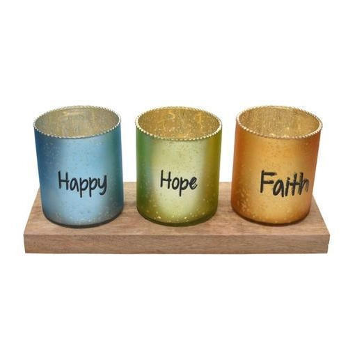 Party Glass Votive Holder