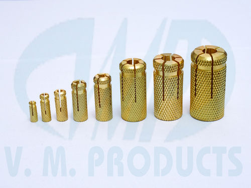 Premium Brass Knurling Anchors