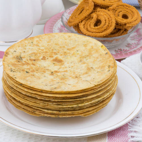 Whole Wheat Masala Khakhra