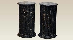 Durable Finish Dining Table Pedestals