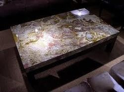 Durable Finish Onyx Coffee Table