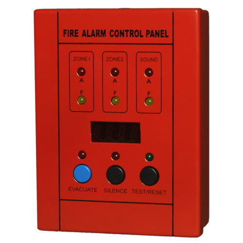 Fire Alarm Control Panel - Mild Steel, 10A Current Capacity, 220V Voltage, IP66 Rated | Wall Mounted Design for Enhanced Fire Safety