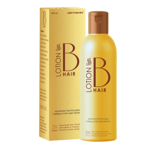 B Hair Lotion Volume: 100 Ml Milliliter (Ml) at Best Price in Mumbai |  Dermarex Healthcare India Private Limited
