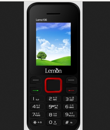 Black Lemon Lemo 106 Mobile Phone