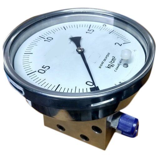 an instruments pressure gauge