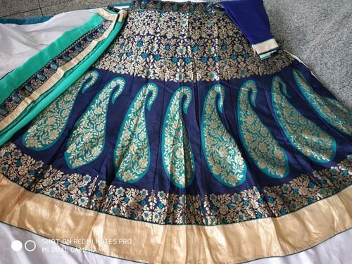 All Colors Designer Banarasi Lehenga Sarees