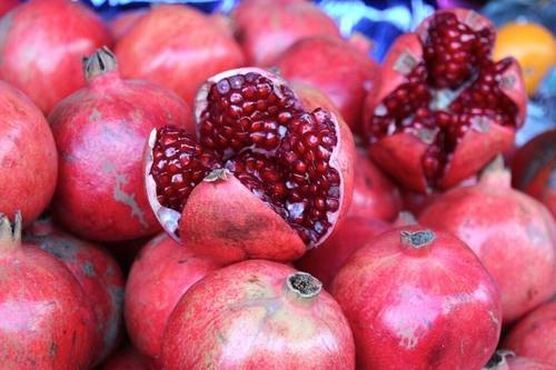 Fresh And Healthy Pomegranate