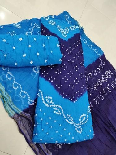 Rajasthani Jaipuri Bandhej Bandhani Silk Suit With Gota Work Rajasthani  Women and Girls Kundan Work Partywear Suits - Etsy