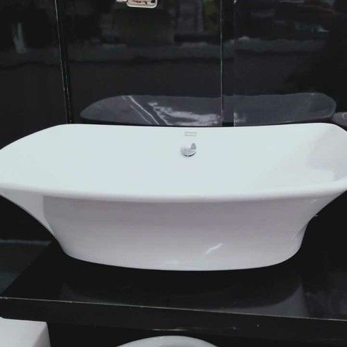 Plain White Bathroom Sink