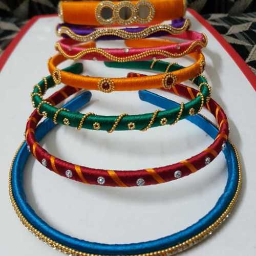 Silk Thread Hair Belts at Best Price in Pune | Silk Thread Creation