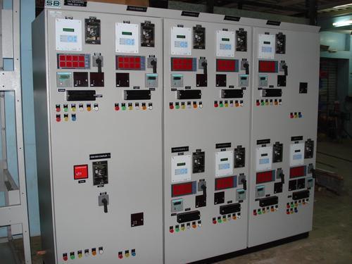 White Efficient Relay Control Panel