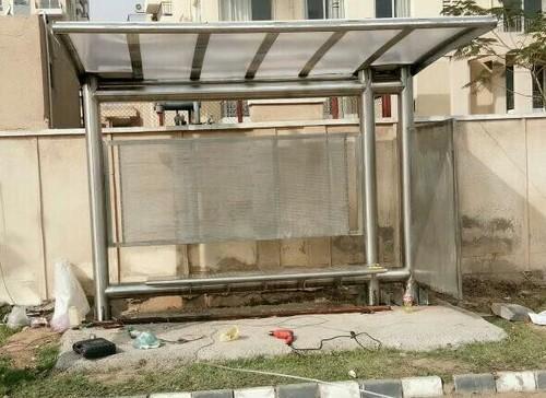 Stainless Steel Bus Shelter