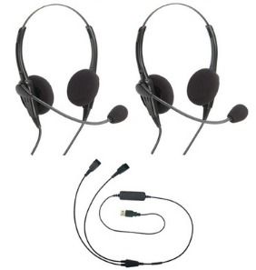 Usb Training Headset Complete Set