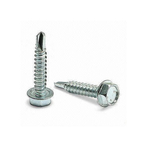 Hex Self Drilling Screw - Color: Glossy