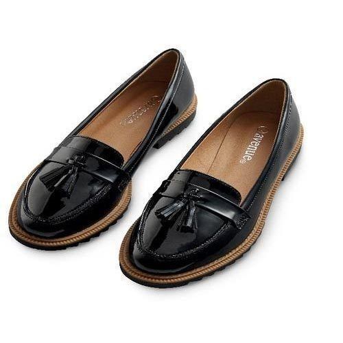 Black Patent Ladies Loafers