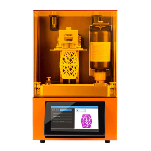 Orange High Precision Wax Sla-Lcd 3D Printer For Jewelry, Dental, Model Printing Dazz 3D L120 Pro