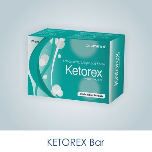 Multicolour Ketorex Medicated Bar