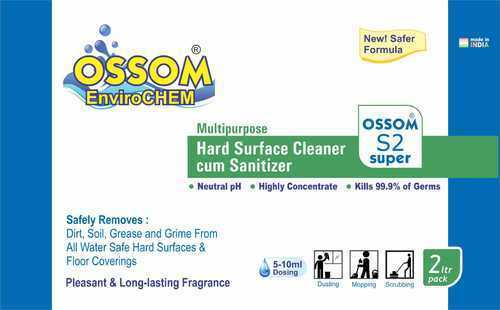 Ossom S2 Super Multipurpose Hard Surface Cleaner Ph Level: * Neutral Ph