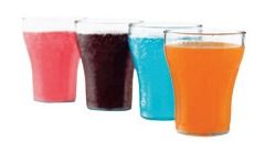 Juice Glass Unbreakable Abs Poly Carbonate Plastic-(HA-29)