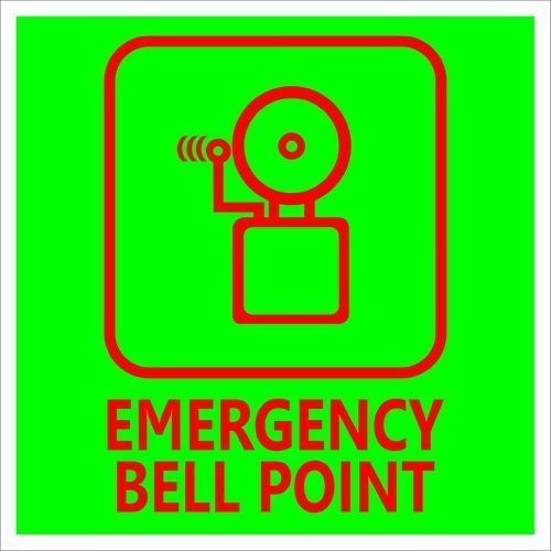 Emergency Bell Point Signage By MAYUR ENTERPRISES