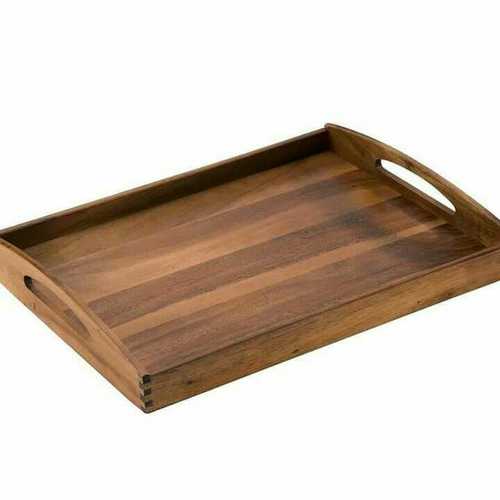 Polished Wooden Serving Trays