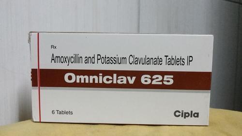  पोटेशियम क्लैवुलैनेट टैबलेट के साथ एमोक्सिसिलिन 