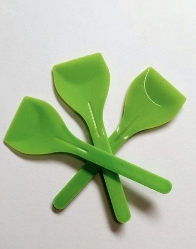 Attractive Green Dessert Spoon