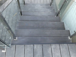 Walnut Wpc Floor Decking Planks