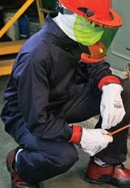 Naby Blue 8Cal आर्क फ्लैश सूट, किट