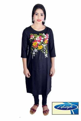 Designer Embroidered Kurtis - Cotton Material with Exquisite Resham Work | Comfortable and Fashionable Fashion Apparel