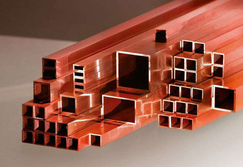 Available In Different Color Square Shape Copper Pipe