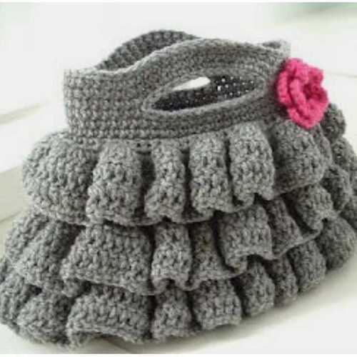 Crochet Frills Bags