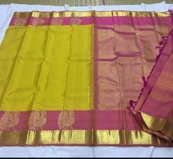 Zari Border Kanchipuram Silk Saree