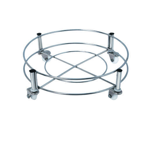 Stainless Steel LPG Cylinder Trolley