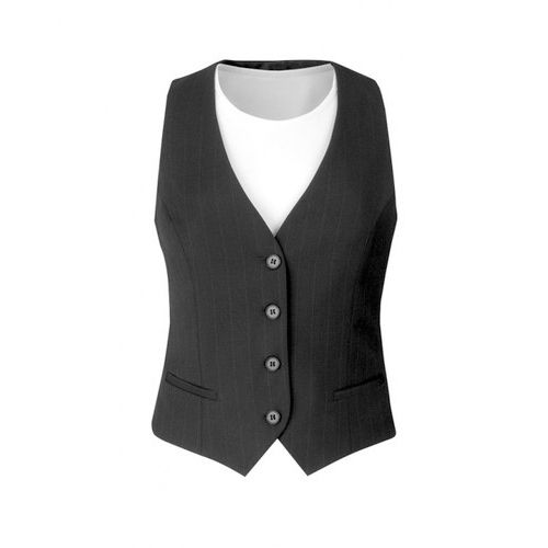 Black Mens Designer Cotton Waistcoat