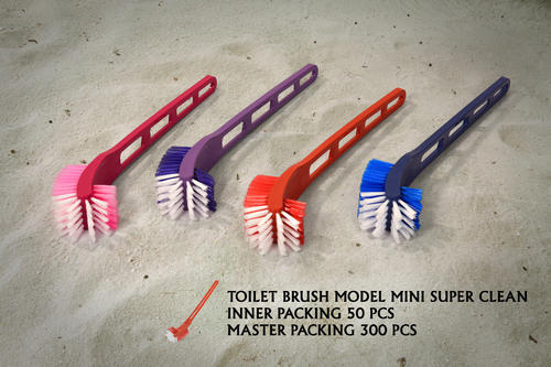 Plastic Double Hockey Toilet Brush