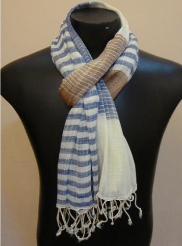 Mens Stripes Viscose Scarf