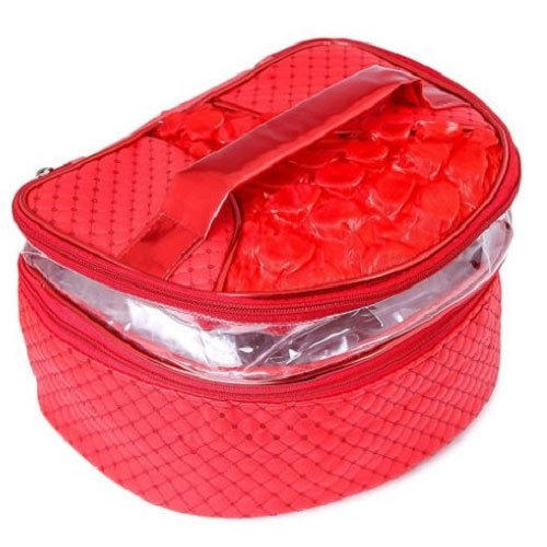 Red Cosmetic Bag