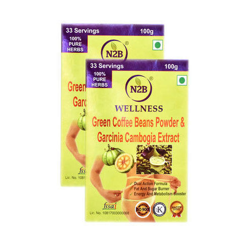 100 G 2 Green Coffee Powder And Garcinia Cambogia