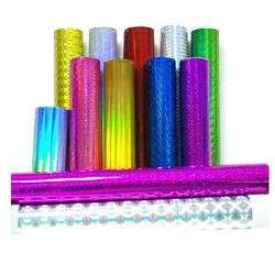 Colored Coated Holographic Films