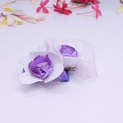 This N That Spring Waltz Purple Hair Clips