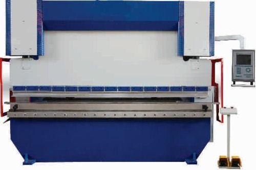 CNC Synchro Hydraulic Press Brake - 65 MT To 600 MT Range, 2500 mm To 7000 mm Length | Enhanced Durability, CNC Delem Controller, Zero Leak Hydraulic Seals