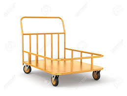 Stainless Steel Industrial Trolley - Premium Quality M.S. & S.S. Build , Ideal for Bulk Handling Tasks