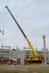 Telescopic Crawler Crane 608 - 20M Boom, 8 Ton Capacity, 91kW Diesel Power | Outdoor Automation, 0-20 Feet Height, 20 km/h Speed